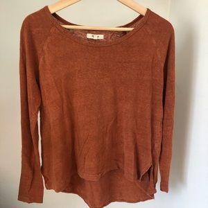 Rust Long Sleeve Shirt